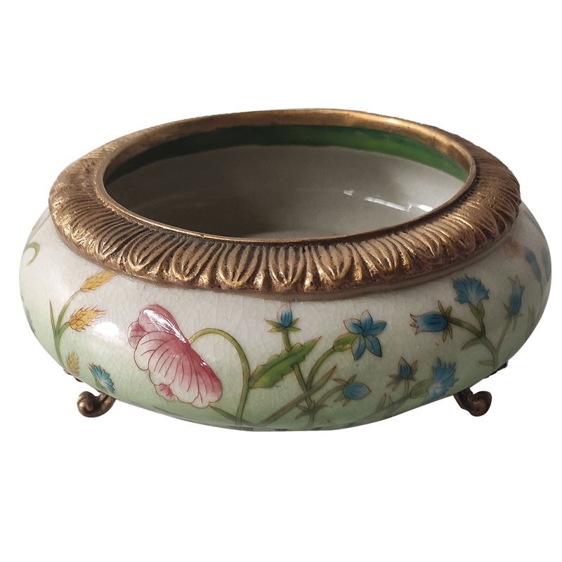 Чаша Summer Flowers Bowl Бронза Мульти в Костроме | Loft Concept 