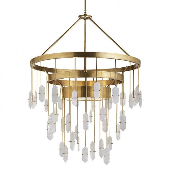 Люстра Kelly Wearstler Halcyon Large Chandelier Латунь Люстра Kelly Wearstler Halcyon Large Chandelier Латунь в Костроме | Loft Concept
