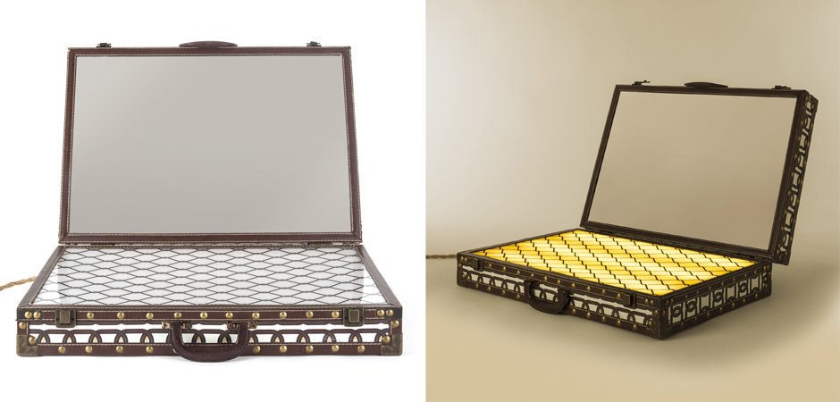Сундук с подсветкой Lighting Trunk Suitcase Сундук с подсветкой Lighting Trunk Suitcase - Loft-Concept в Костроме
