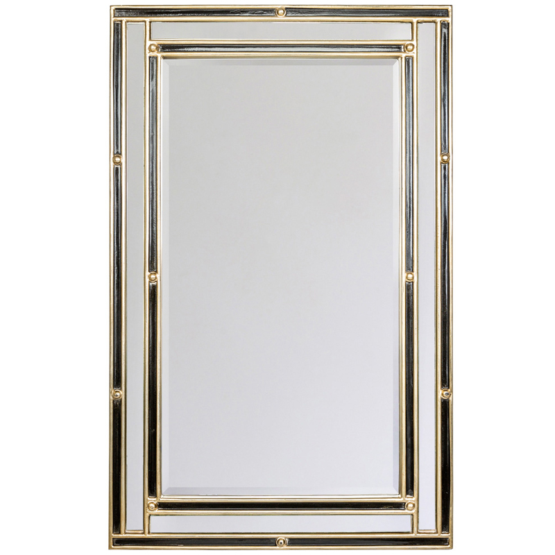 Зеркало Cambefort Mirror Зеркало Черный матовое золото Зеркало Cambefort Mirror Зеркало Черный матовое золото в Костроме | Loft Concept