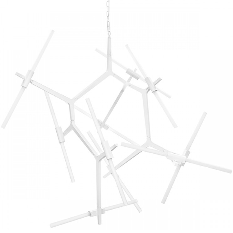 Люстра Агнес Chandelier White 20 Белый Люстра Агнес Chandelier White 20 Белый в Костроме | Loft Concept