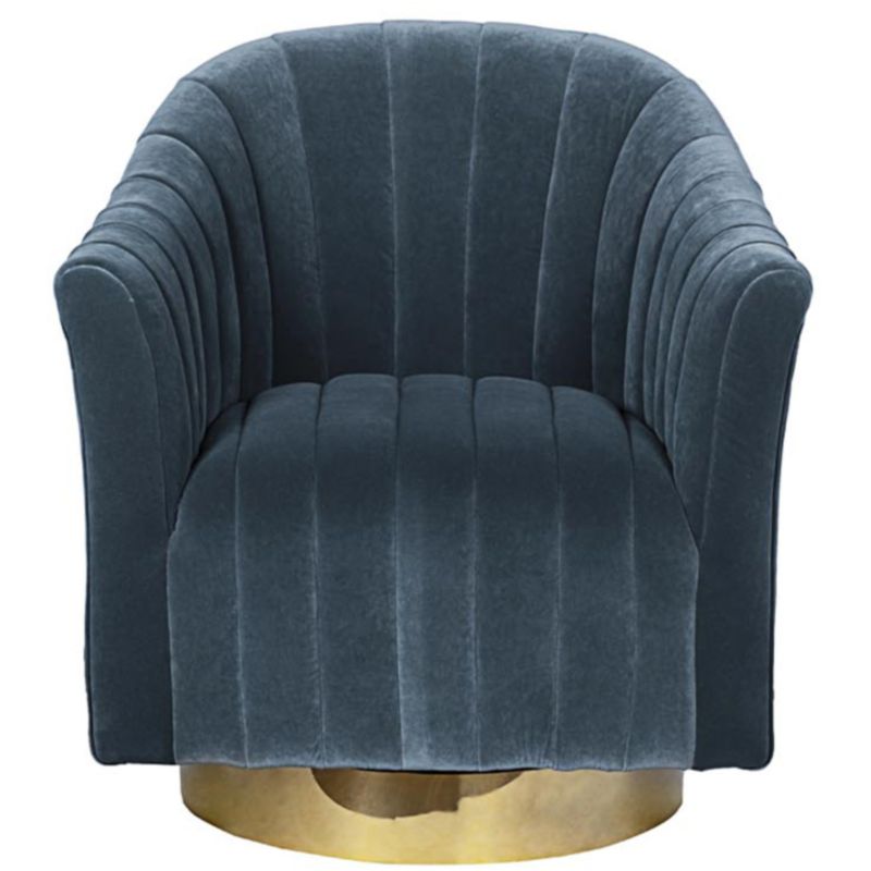 Кресло Civic Space BLUE VELOUR Голубой Кресло Civic Space BLUE VELOUR Голубой в Костроме | Loft Concept