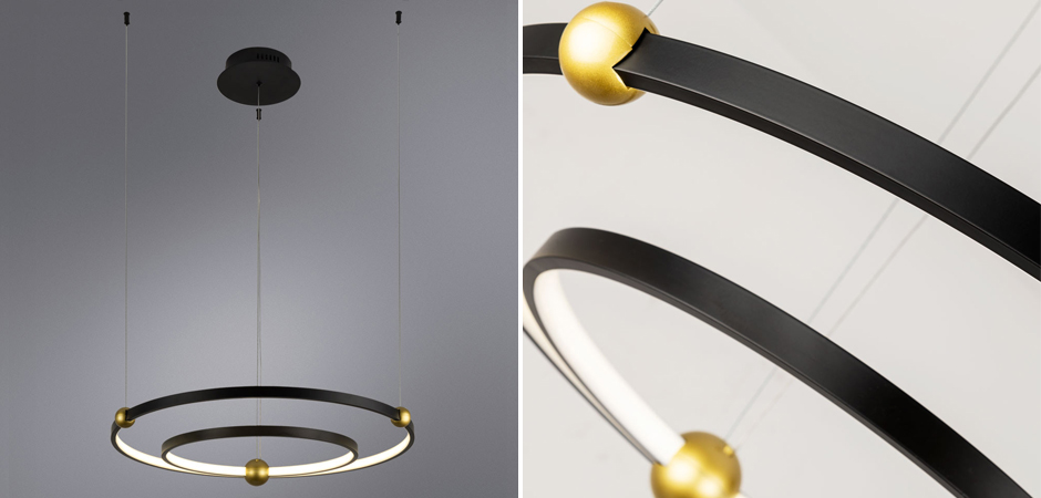 Подвесной светодиодный светильник Ring Horizontal Подвесной светодиодный светильник Ring Horizontal - Loft-Concept в Костроме