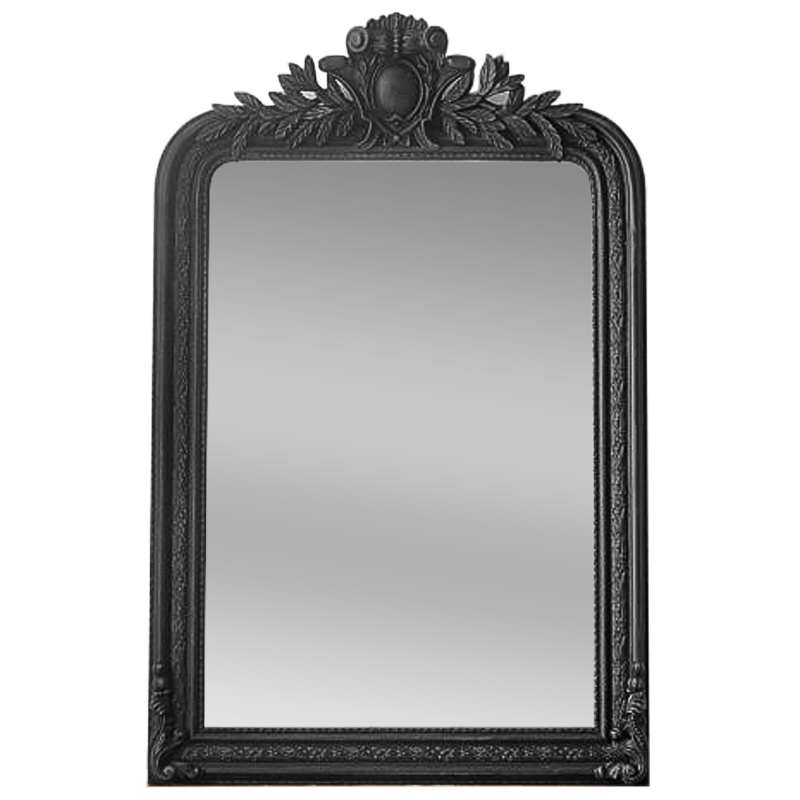 Зеркало Polastron Mirror Black Винтажный черный Зеркало Polastron Mirror Black Винтажный черный в Костроме | Loft Concept