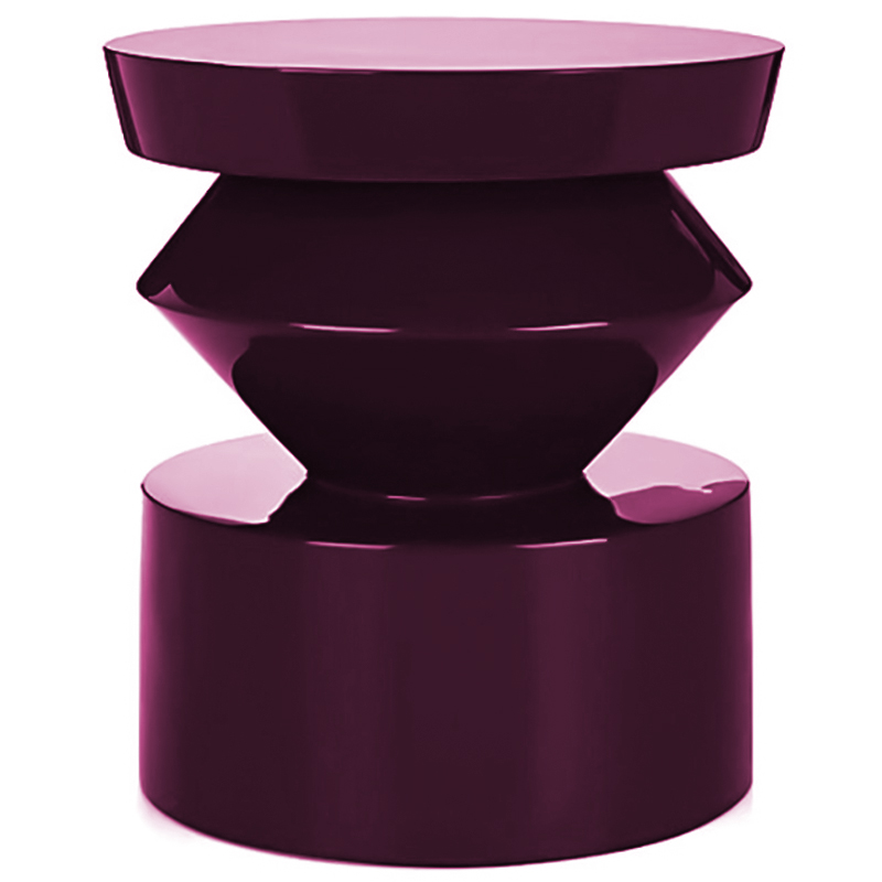 Приставной столик UMA SIDE TABLE Purple Пурпурный Приставной столик UMA SIDE TABLE Purple Пурпурный в Костроме | Loft Concept