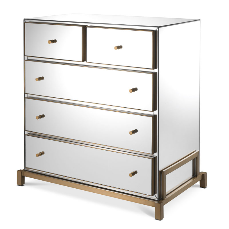 Комод Eichholtz CHEST CLARINGTON Латунь Комод Eichholtz CHEST CLARINGTON Латунь в Костроме | Loft Concept