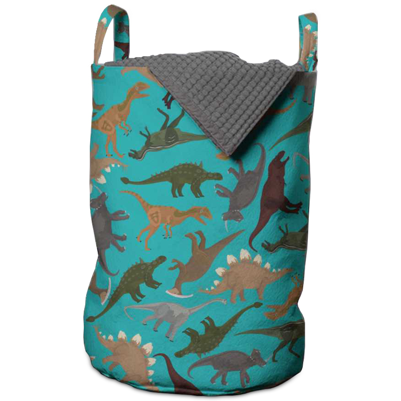 Корзина Turquoise Dinosaurs Basket Мульти Корзина Turquoise Dinosaurs Basket Мульти в Костроме | Loft Concept