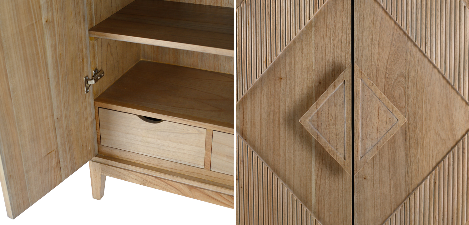 Шкаф Elias Wooden Cabinet - фото №1