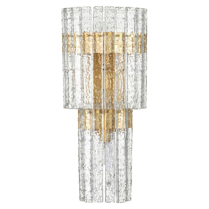 Бра Goizardi Cascade Wall Lamp Прозрачный Золотой Бра Goizardi Cascade Wall Lamp Прозрачный Золотой в Костроме | Loft Concept