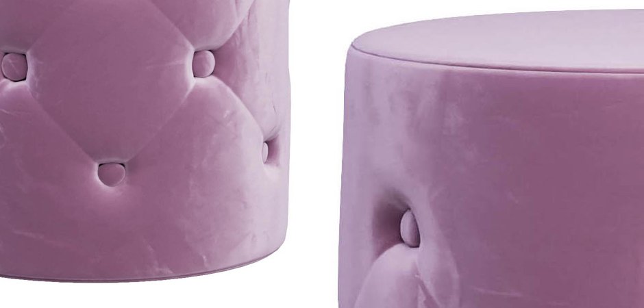 Пуф Capitone Pink Пуф Capitone Pink - Loft-Concept в Костроме