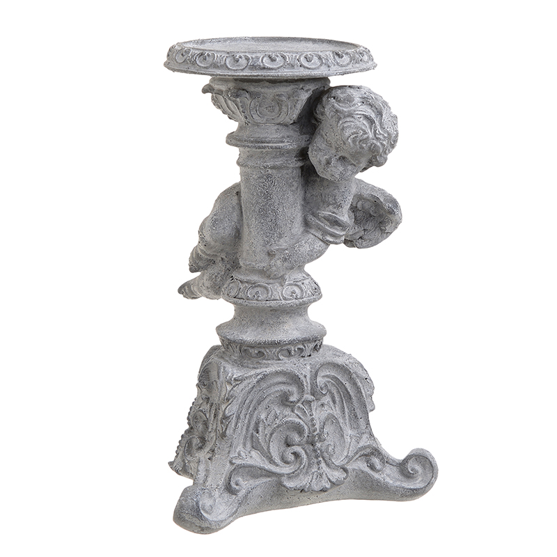 Подсвечник Angel Candlestick Серый Подсвечник Angel Candlestick Серый в Костроме | Loft Concept