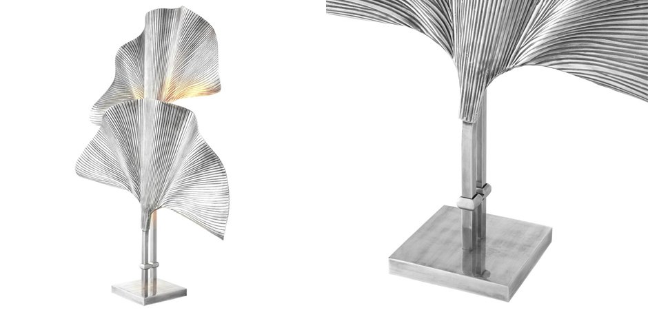 Настольная лампа Table Lamp Las Palmas Silver Настольная лампа Table Lamp Las Palmas Silver - Loft-Concept в Костроме