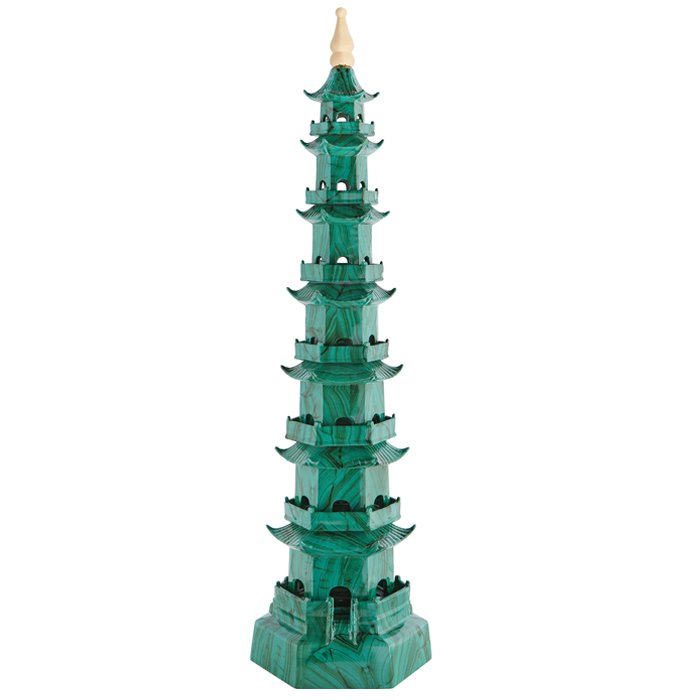 Большая Китайская Пагода Malachite Малахит (зеленый) Большая Китайская Пагода Malachite Малахит (зеленый) в Костроме | Loft Concept