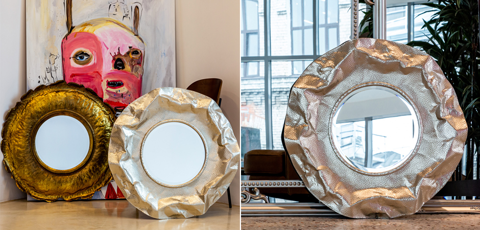 Зеркало Chlodio Silver Mirror Зеркало Chlodio Silver Mirror - Loft-Concept в Костроме