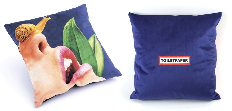Подушка Seletti Cushion Snail Toiletpaper Подушка Seletti Cushion Snail Toiletpaper - Loft-Concept в Костроме