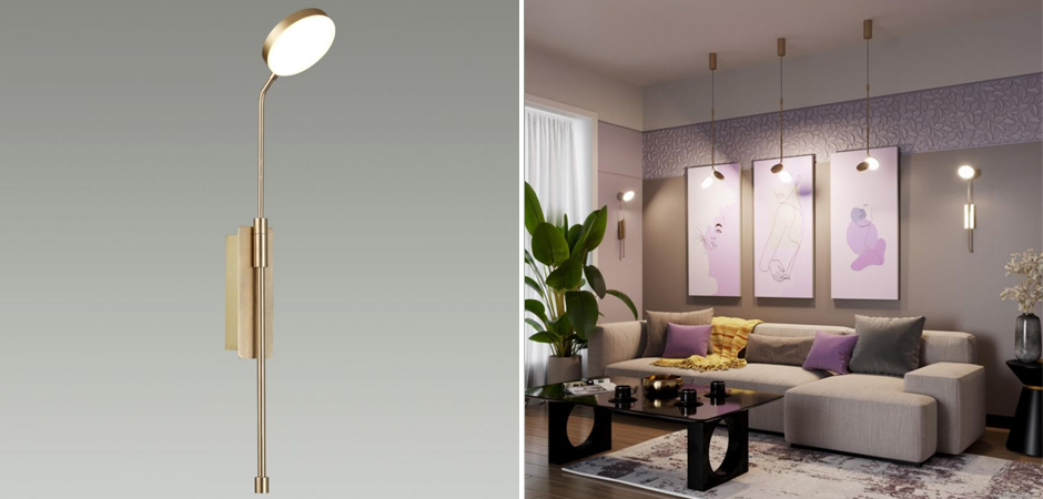 Бра Maxine Light Золотое Бра Maxine Light Золотое - Loft-Concept в Костроме