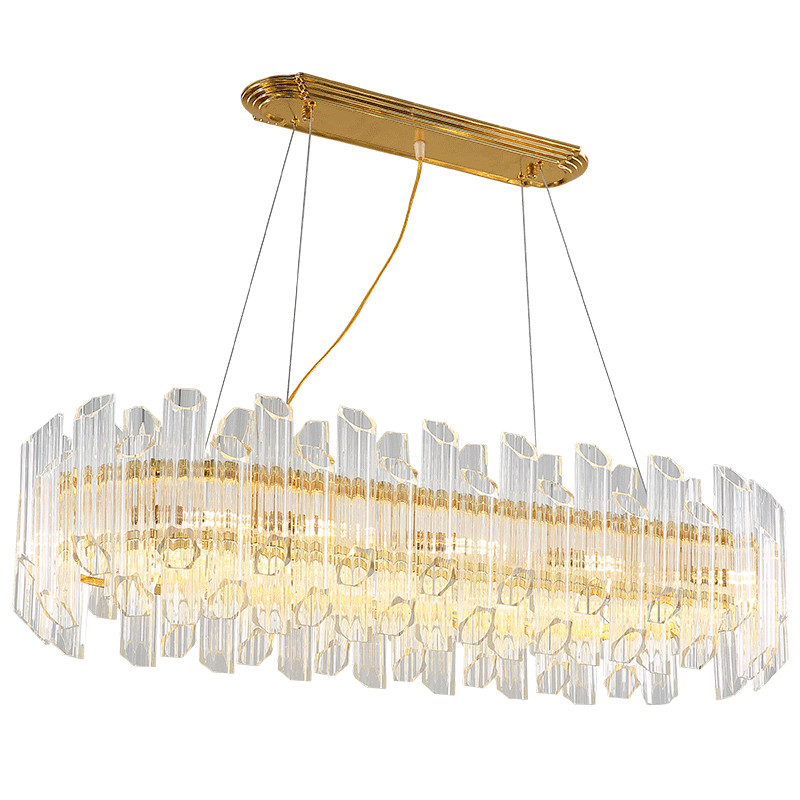 Люстра KEBO AMAZING GLASS LINE Прозрачное Стекло Золотой Люстра KEBO AMAZING GLASS LINE Прозрачное Стекло Золотой в Костроме | Loft Concept