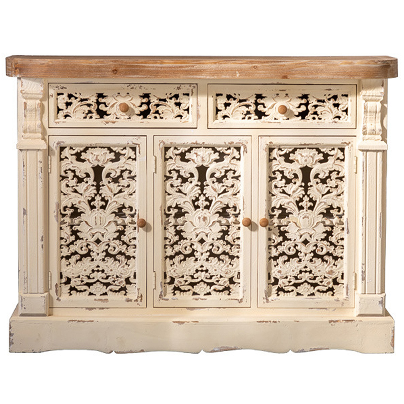 Комод Amorette Chest of Drawers Древесина Бежевый Комод Amorette Chest of Drawers Древесина Бежевый в Костроме | Loft Concept