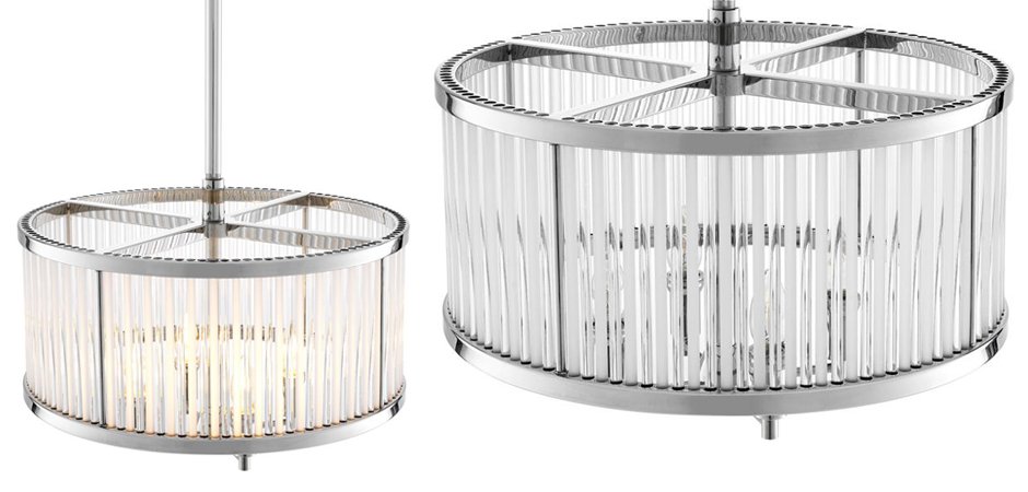 Люстра Chandelier Darcy Nickel - Loft-Concept в Костроме