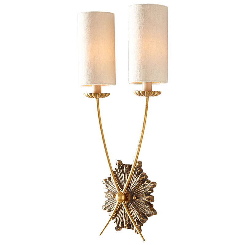 Бра Lazaru Sconce Винтажное Светлое Золото Бра Lazaru Sconce Винтажное Светлое Золото в Костроме | Loft Concept