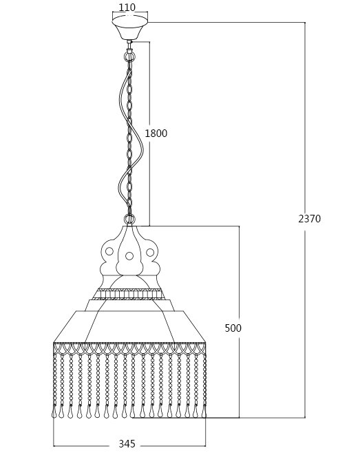 Люстра Loft Mosque Chandelier Люстра Loft Mosque Chandelier в Костроме