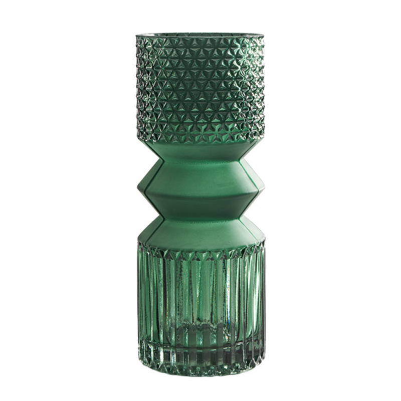 Ваза Vase Golden Throat Cup green Зеленый Ваза Vase Golden Throat Cup green Зеленый в Костроме | Loft Concept