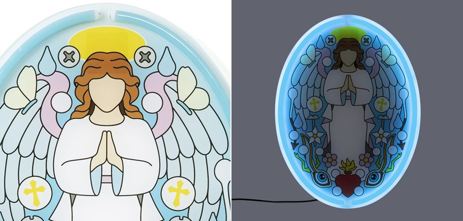 Бра Seletti Gospel Led Signs Angel Gabriel Бра Seletti Gospel Led Signs Angel Gabriel - Loft-Concept в Костроме