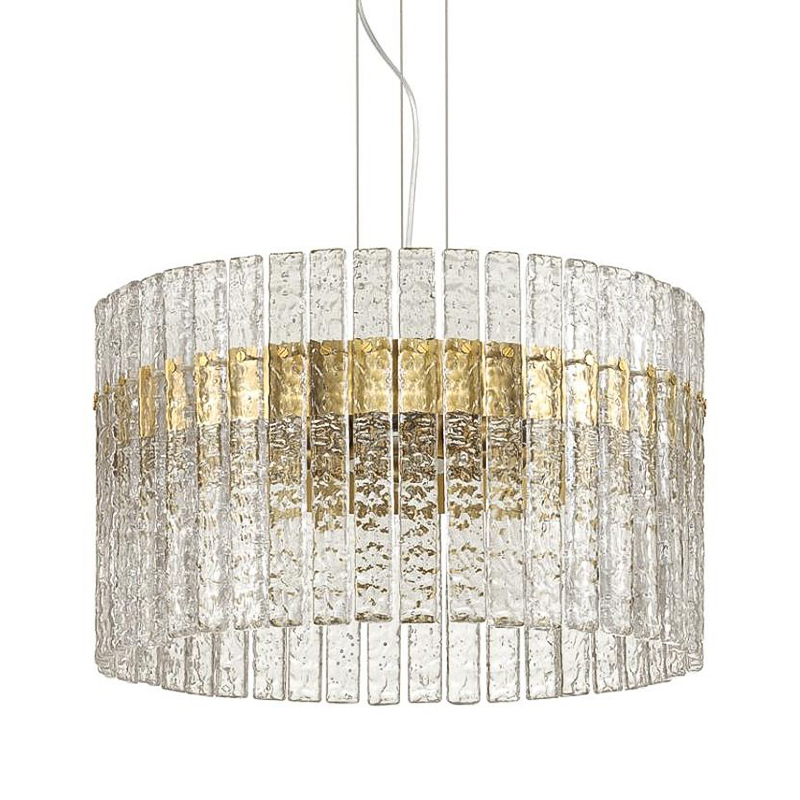 Люстра Goizardi Round Chandelier Золотой Прозрачный Люстра Goizardi Round Chandelier Золотой Прозрачный в Костроме | Loft Concept