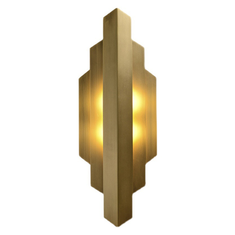 Бра Deco Sconce Vertical Geometric Modern Studio Endo Золотой Бра Deco Sconce Vertical Geometric Modern Studio Endo Золотой в Костроме | Loft Concept