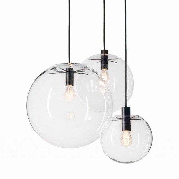 Подвесной светильник Selene Glass Ball Ceiling Lights Прозрачный Подвесной светильник Selene Glass Ball Ceiling Lights Прозрачный в Костроме | Loft Concept