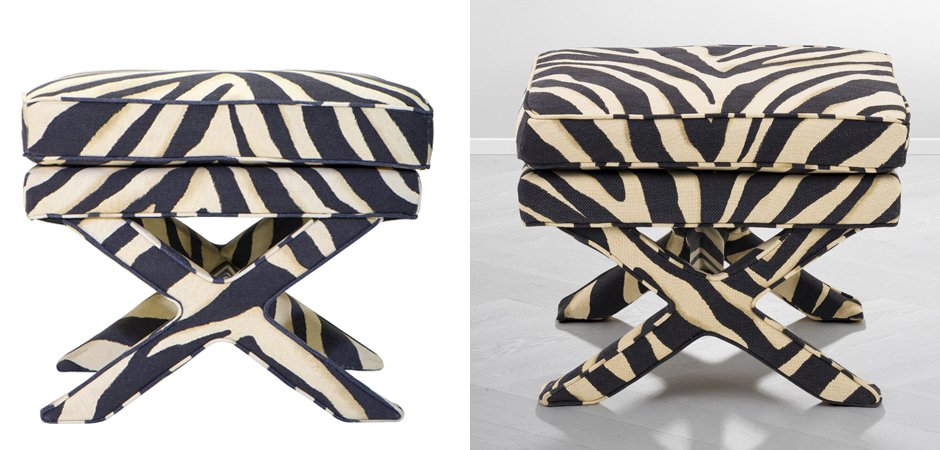Оттоманка Ottoman Cordoba Zebra Оттоманка Ottoman Cordoba Zebra - Loft-Concept в Костроме