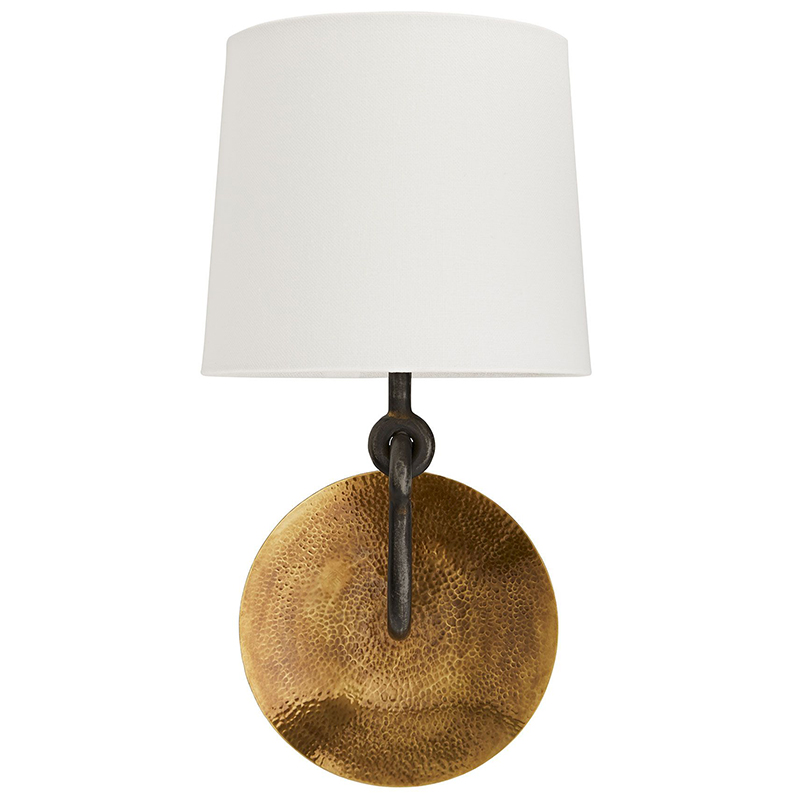 Бра GILES SCONCE Белый Черный Латунь Бра GILES SCONCE Белый Черный Латунь в Костроме | Loft Concept