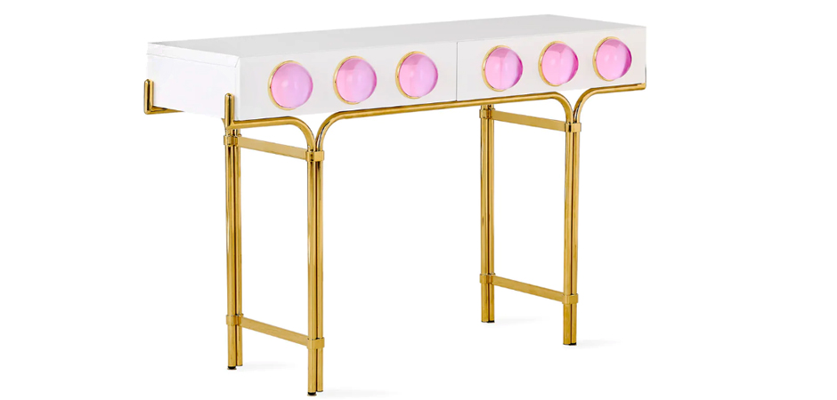 Консоль Globo Console Розовый цвет Консоль Globo Console Розовый цвет - Loft-Concept в Костроме