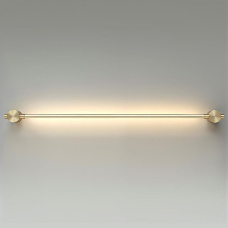 Бронзовое светодиодное бра Trumpet tube Wide Бронза Бронзовое светодиодное бра Trumpet tube Wide Бронза в Костроме | Loft Concept