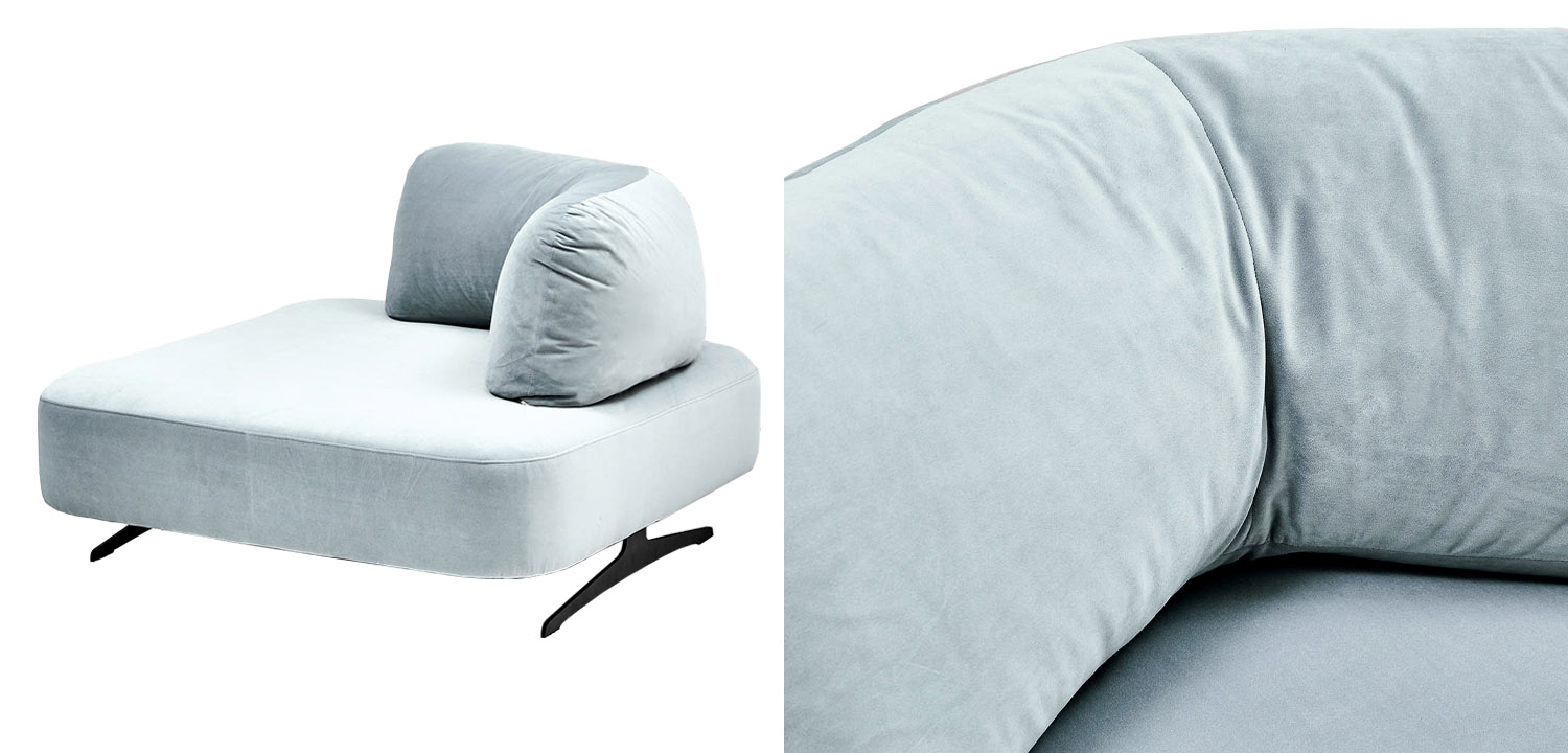 Кресло Dacosta Chair soft blue - фото №1