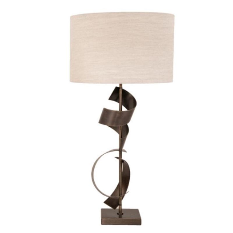 Настольная лампа Melody Table Lamp Темная бронза Настольная лампа Melody Table Lamp Темная бронза в Костроме | Loft Concept
