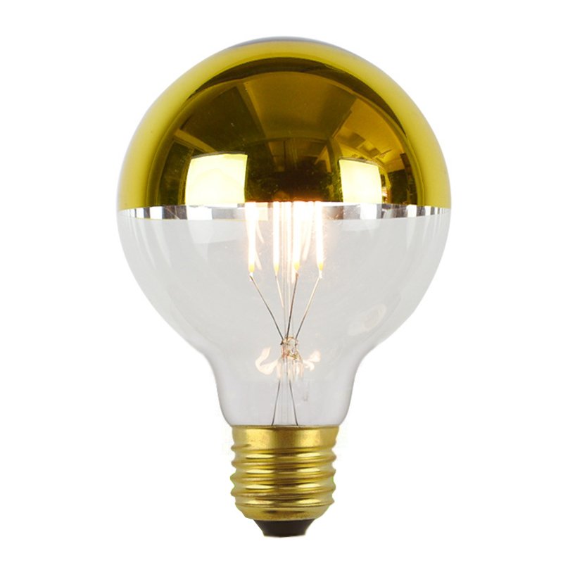 Лампочка с золотым напылением LED E 27 Золотой Белый Лампочка с золотым напылением LED E 27 Золотой Белый в Костроме | Loft Concept