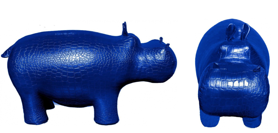 Пуф Бегемот Poof Hippo blue - Loft-Concept в Костроме