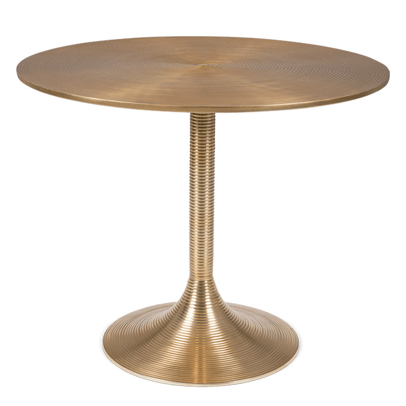 Кофейный столик HYPNOTISING ROUND COFFEE TABLE GOLD BM23002 Bold Monkey Золотой Кофейный столик HYPNOTISING ROUND COFFEE TABLE GOLD BM23002 Bold Monkey Золотой в Костроме | Loft Concept