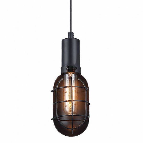 Подвесной светильник Garage light Черный Подвесной светильник Garage light Черный в Костроме | Loft Concept