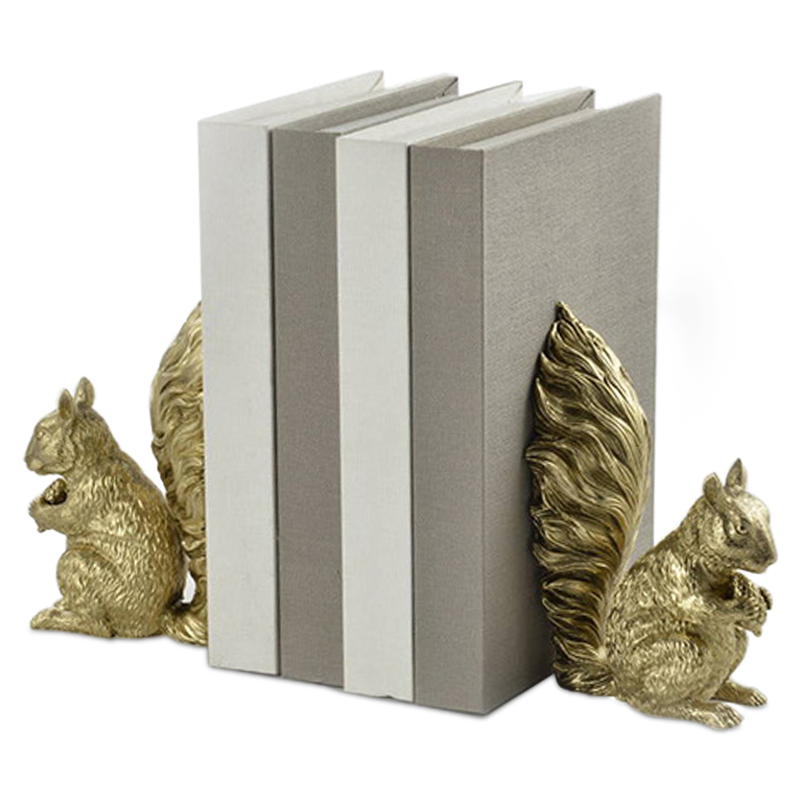 Держатель для книг Squirrel Book Holder Золотой Держатель для книг Squirrel Book Holder Золотой в Костроме | Loft Concept