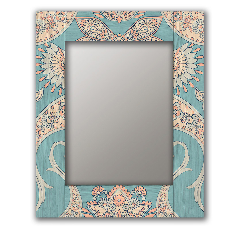 Зеркало Paisley Pattern Мульти Зеркало Paisley Pattern Мульти в Костроме | Loft Concept