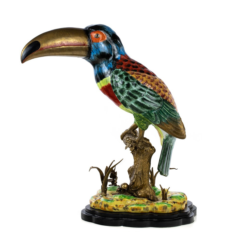 Статуэтка Toucan Figurine Мульти Бронза Статуэтка Toucan Figurine Мульти Бронза в Костроме | Loft Concept