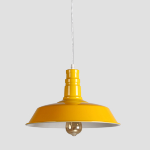 Подвесной светильник Loft Желтый Желтый Подвесной светильник Loft Желтый Желтый в Костроме | Loft Concept