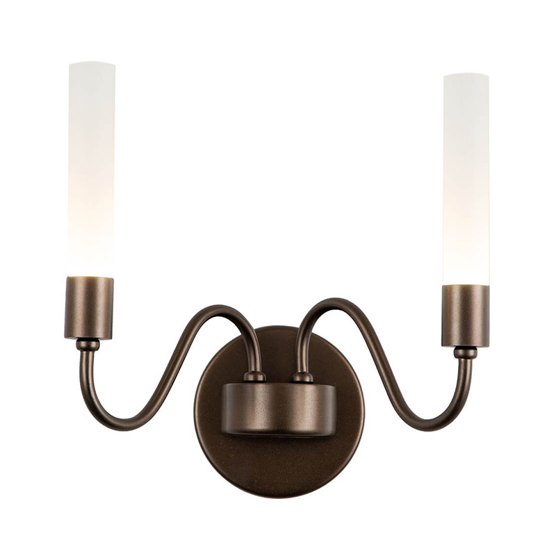 Бра Faiber Brown Wall Lamp Коричневый Бра Faiber Brown Wall Lamp Коричневый в Костроме | Loft Concept