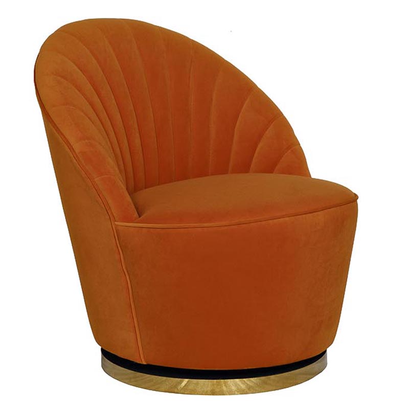 Кресло Gaylen Armchair Оранжевый Кресло Gaylen Armchair Оранжевый в Костроме | Loft Concept