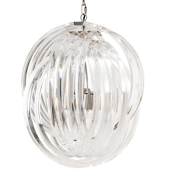 Люстра Chandelier Marco Polo M Прозрачный (Transparent) Никель Люстра Chandelier Marco Polo M Прозрачный (Transparent) Никель в Костроме | Loft Concept