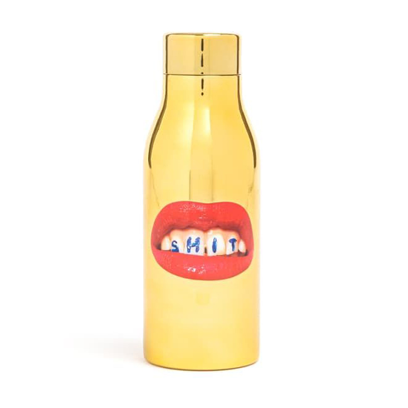 Бутылка Seletti Thermal Bottle Shit Глянцевое золото Бутылка Seletti Thermal Bottle Shit Глянцевое золото в Костроме | Loft Concept