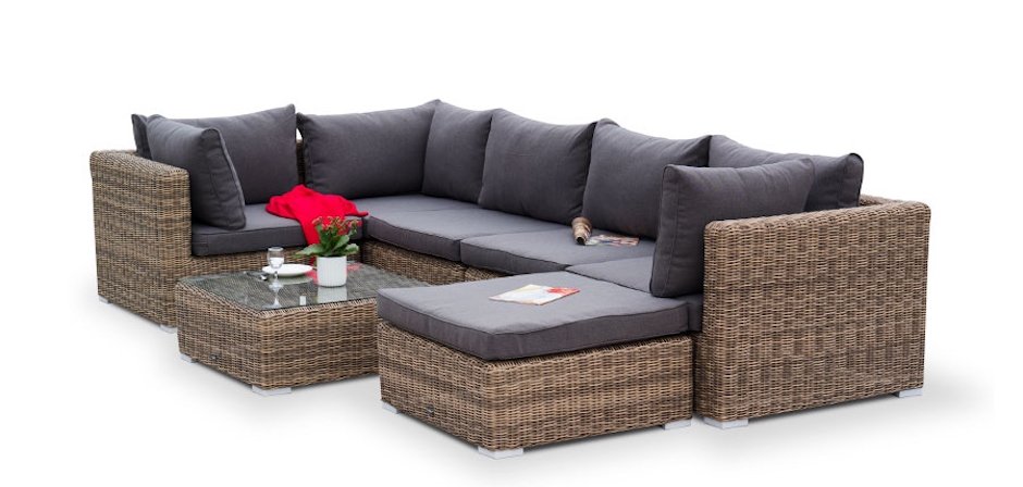 Модульный диван Rottan Grey Модульный диван Rottan Grey - Loft-Concept в Костроме