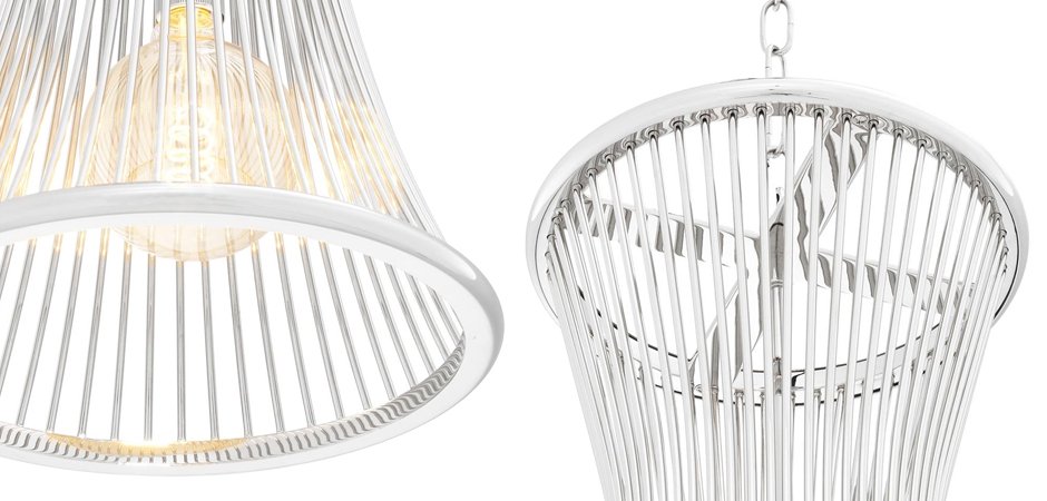 Люстра Hanging Lamp Altura Nickel Люстра Hanging Lamp Altura Nickel - Loft-Concept в Костроме